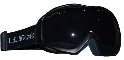 A product shot displaying the LidLift Goggle for post-blepharoplasty surgery recovery
